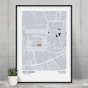 Cadeau de San Antonio Spurs pour fan de la NBA San Antonio Spurs Wall Art NBA Fan San Antonio Spurs Fan Gift NBA Fan Gift