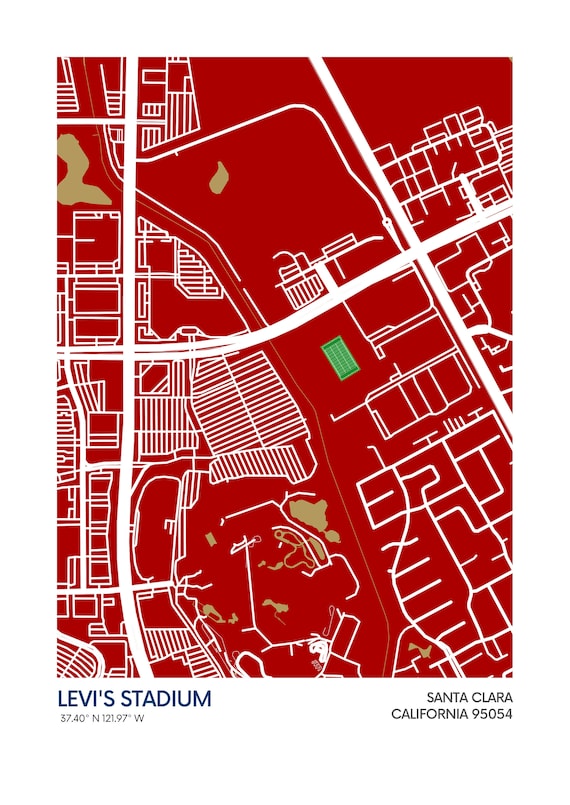 49ers New Stadium Location Map