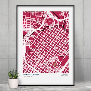 Cadeau des Houston Rockets pour les fans de la NBA Houston Rockets Wall Art Fan de la NBA Houston Rockets Fan Gift NBA Fan Gift