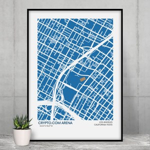 Cadeau Los Angeles Clippers pour fan de la NBA Art mural Los Angeles Clippers Fan de la NBA Cadeau de fan de Los Angeles Clippers Cadeau de fan de la NBA