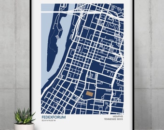 Memphis Grizzlies Gift for NBA Fan Memphis Grizzlies Wall Art NBA Fan Memphis Grizzlies Fan Gift NBA Fan Gift