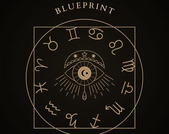 Personalisierte Astrologie Lebenszweck Lesung | Geburtshorbuch Sonne Mond aufgehend Chiron Nodes & Midheaven | Digitaler PDF Seelen Bauplan