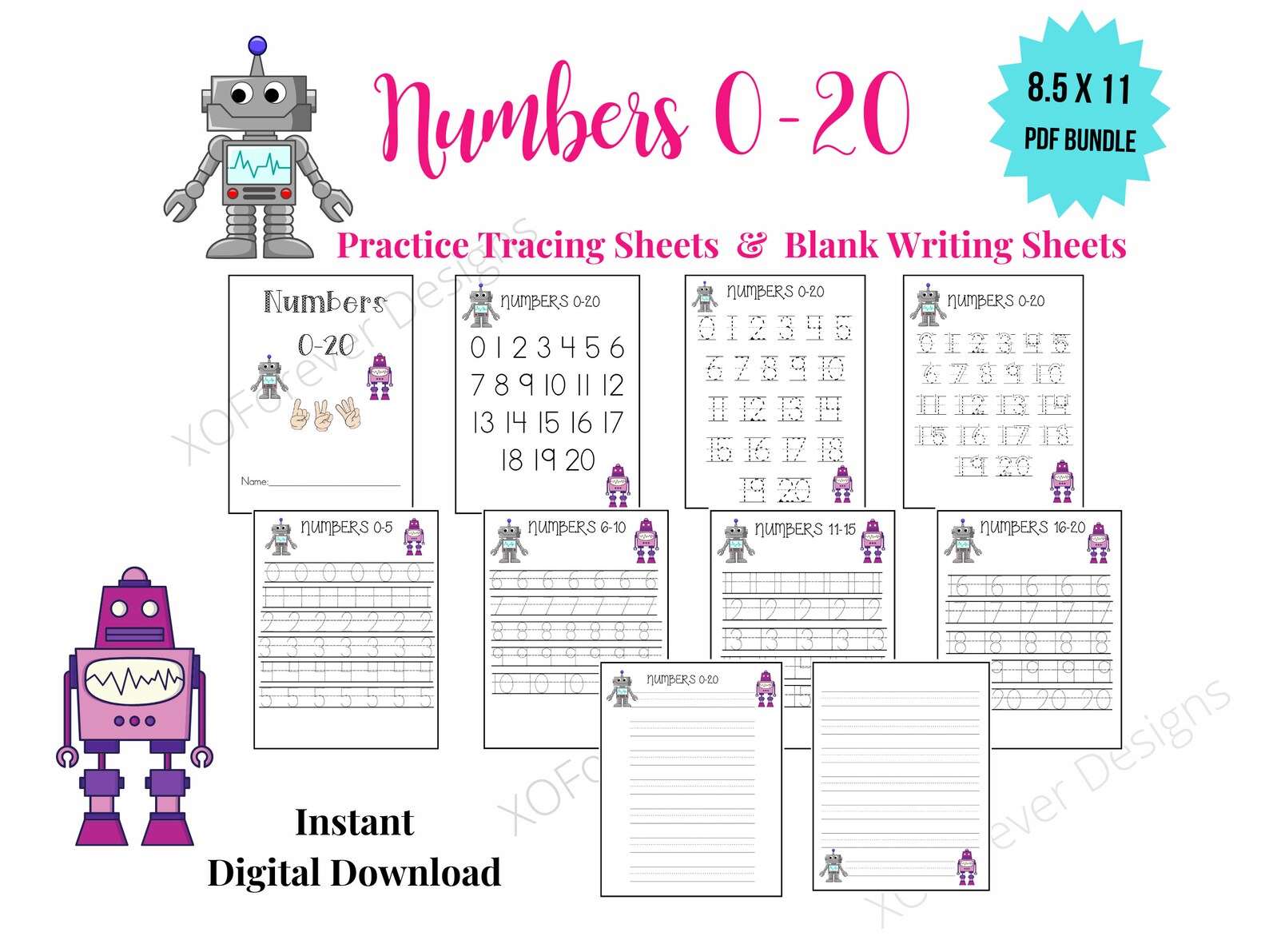Number Tracing | Tracing Numbers | Tracing Worksheets | Busy Book ...