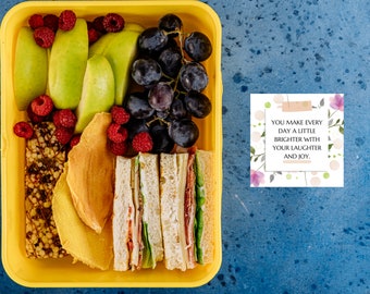 Lunchbox Notes | Love Notes | Positive Affirmations for Kids | Mom Affirmations | Encouragement Cards | Lunchbox Cards | Affirmation Cards