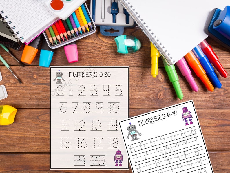 Number Tracing | Tracing Numbers | Tracing Worksheets | Busy Book ...