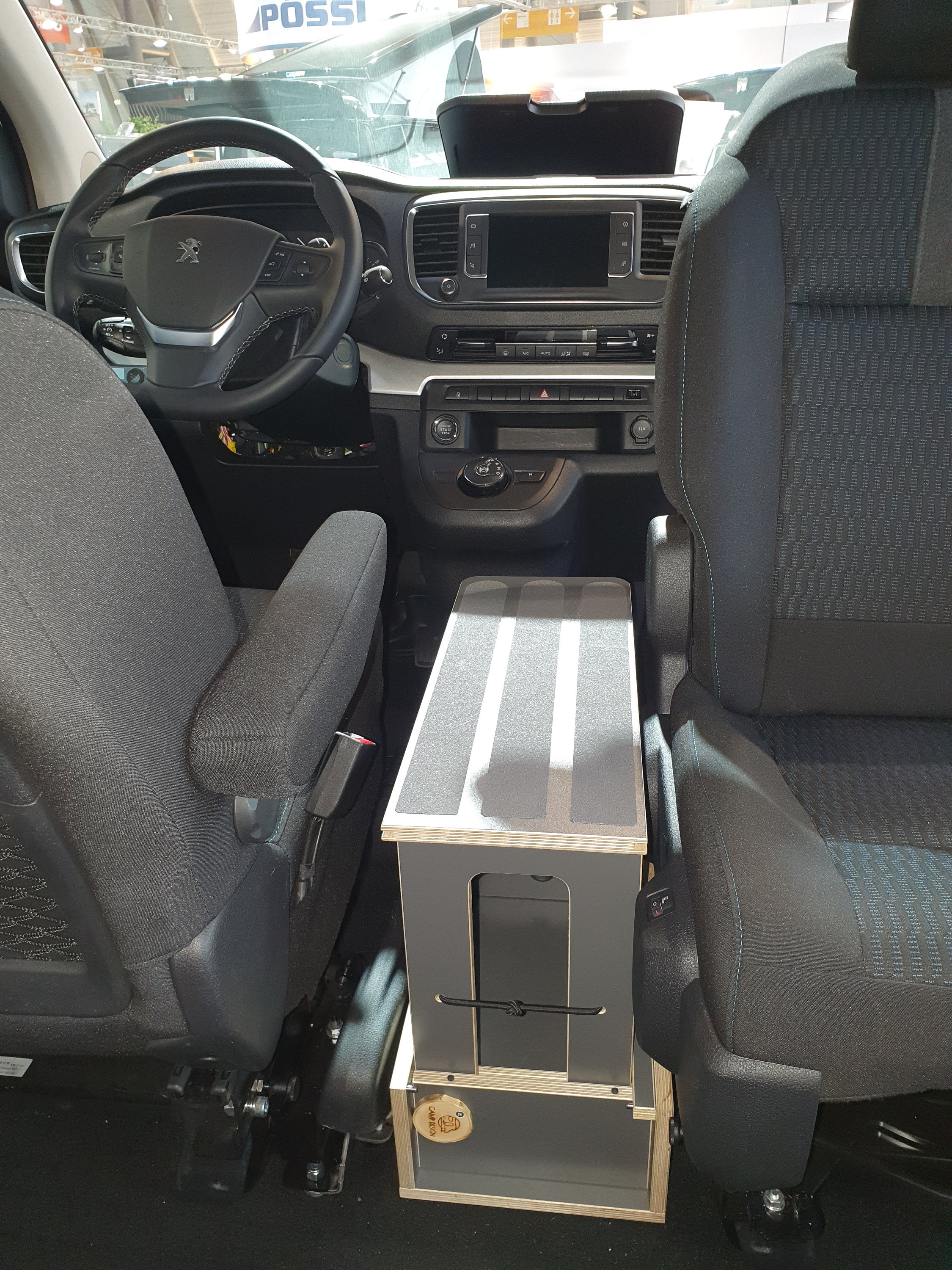 Center Console Box Mikobox-mini for VW T4 / T5 / VW T6 T6.1 / Spacetourer /  Vivaro / Zafira -  Singapore