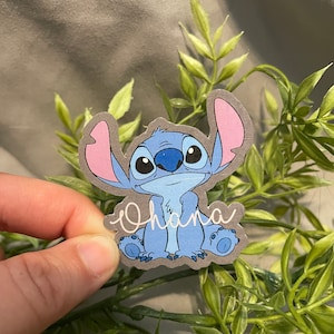 Gray Stitch Sticker