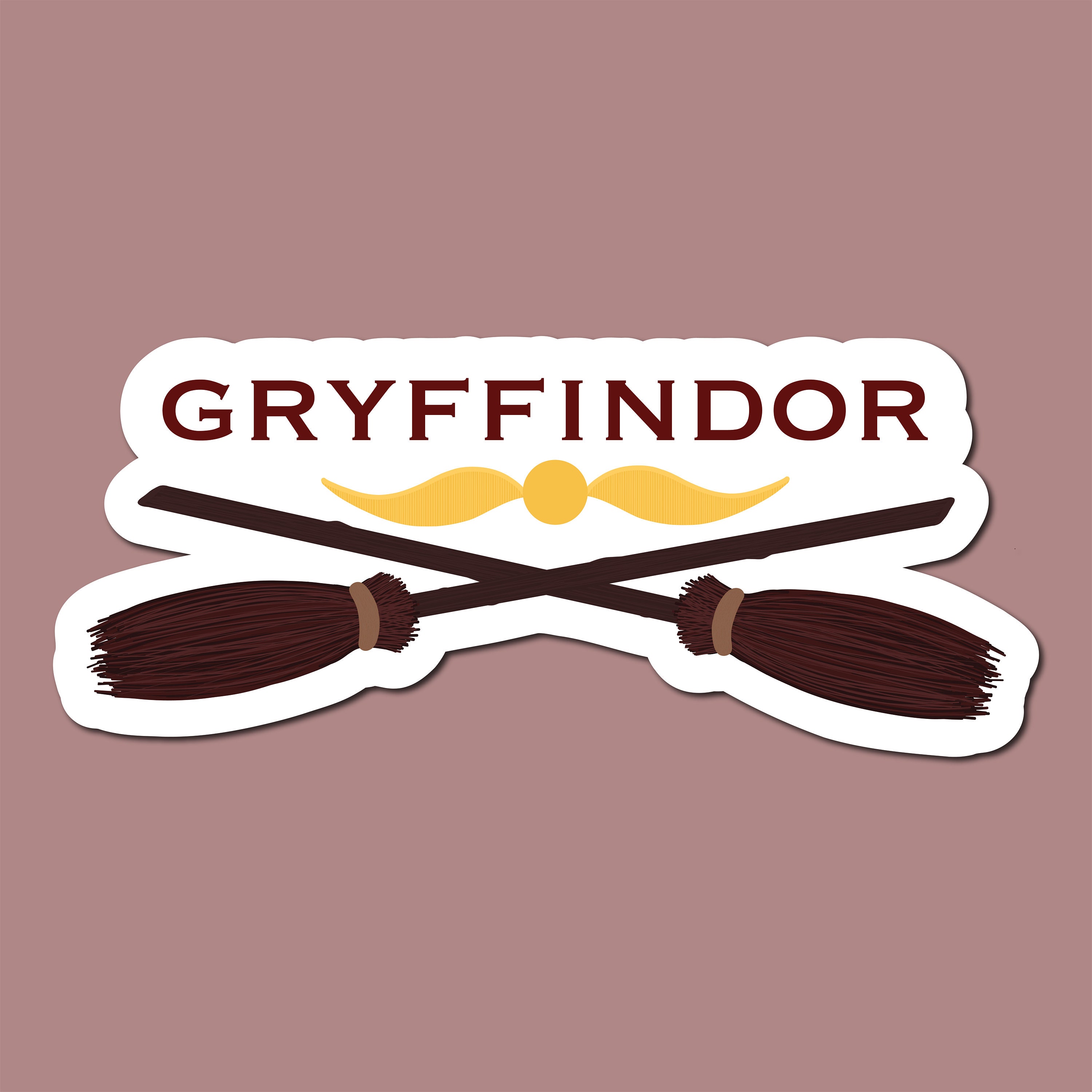 Discover Gryffindor Quidditch - Harry Potter Sticker