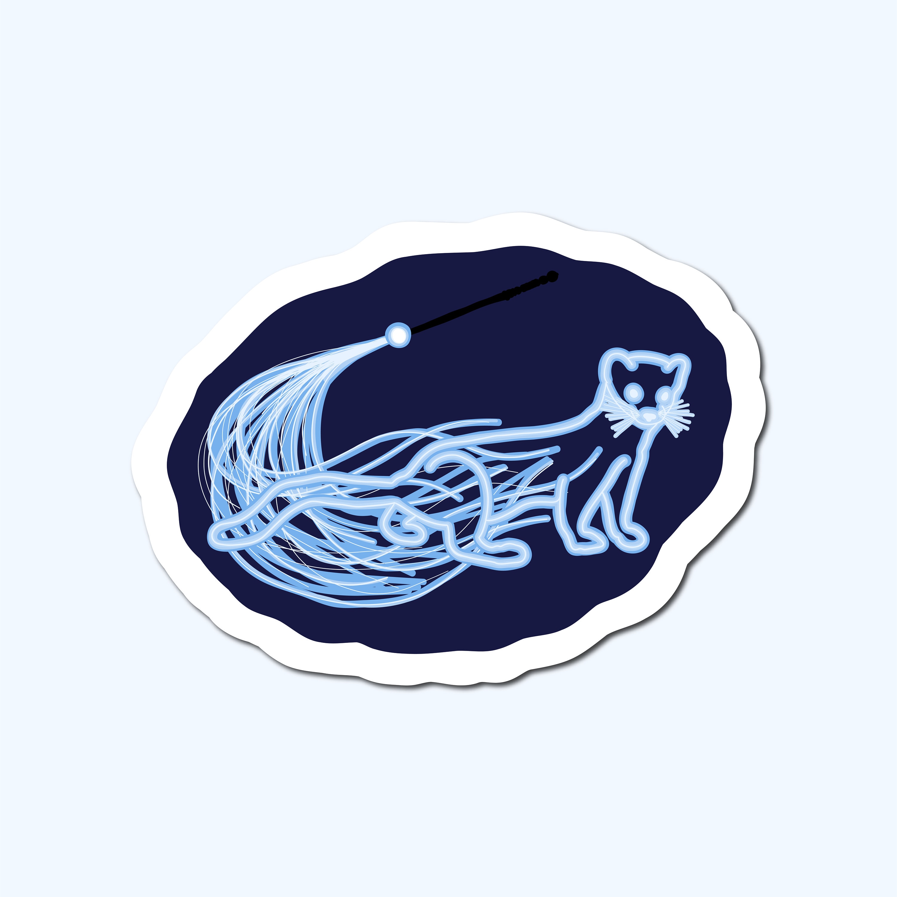 Discover Weasel Patronus - Harry potter Sticker