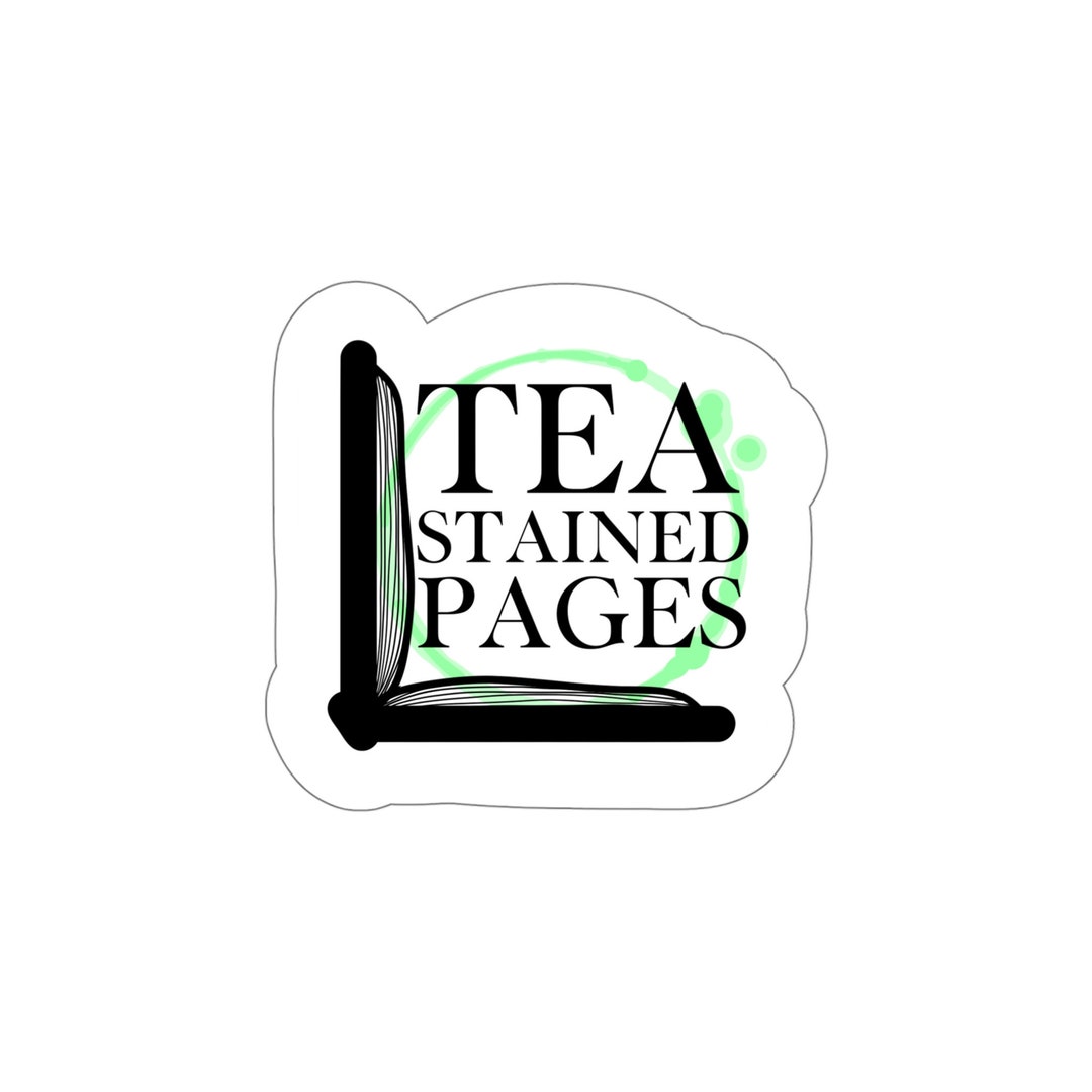 Tea Stained Pages Diecut Stickers Etsy