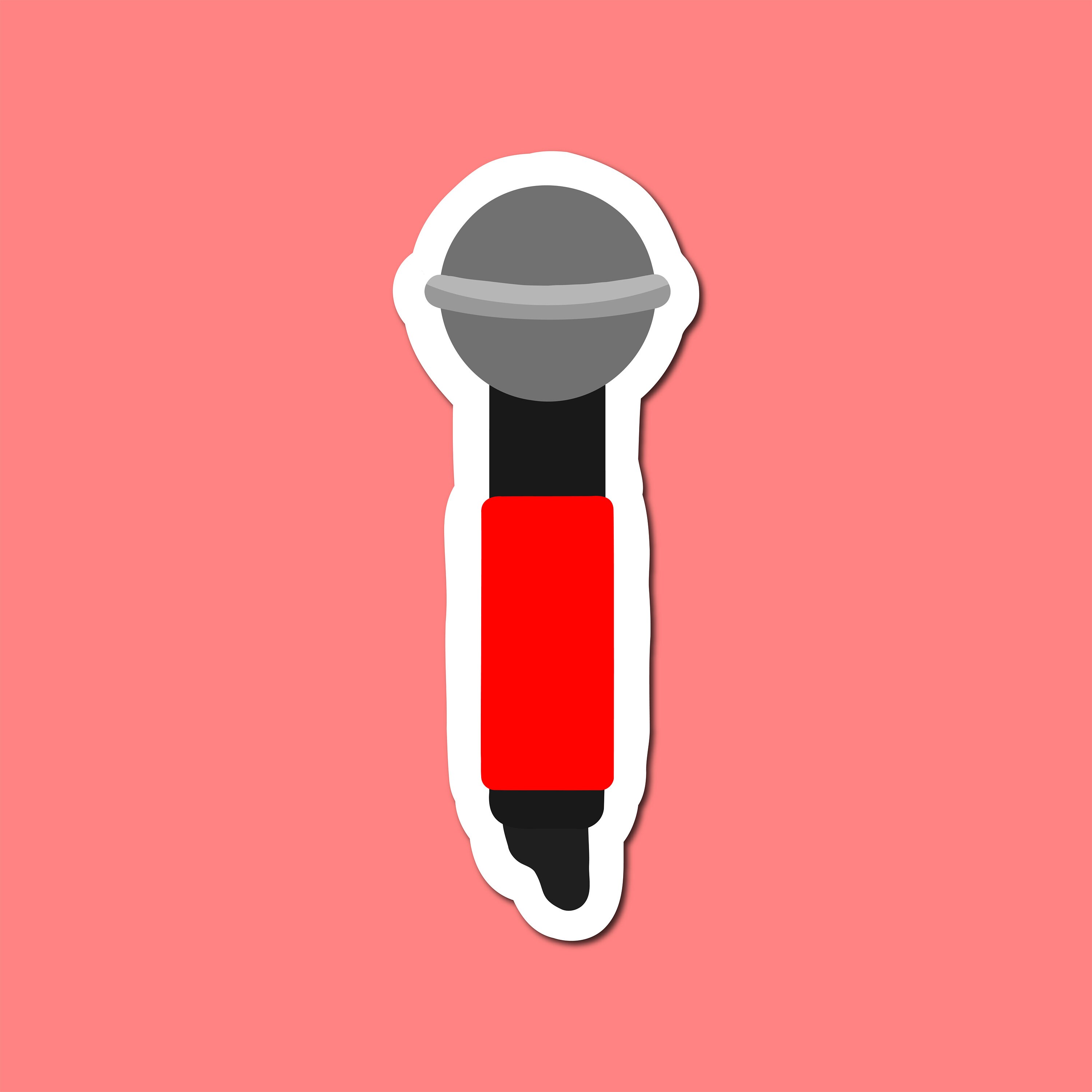 Liam Payne Microphone One Direction Sticker | Etsy