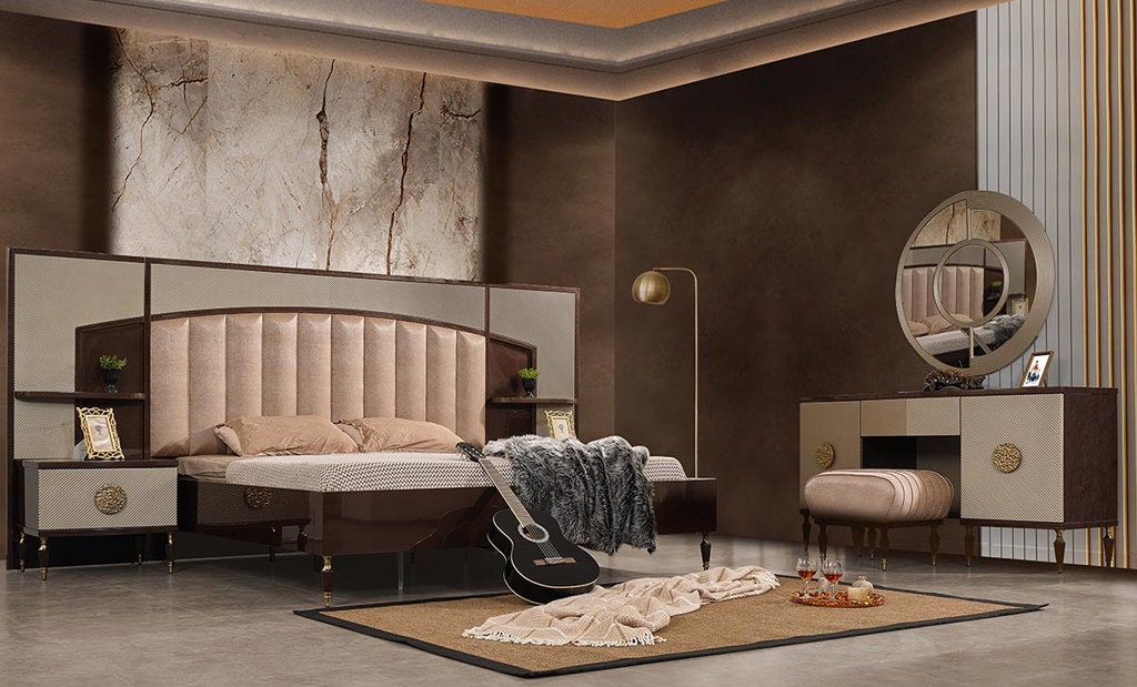 Modern Bedroom Furniture Set Bedroom Furniture Set king - Etsy