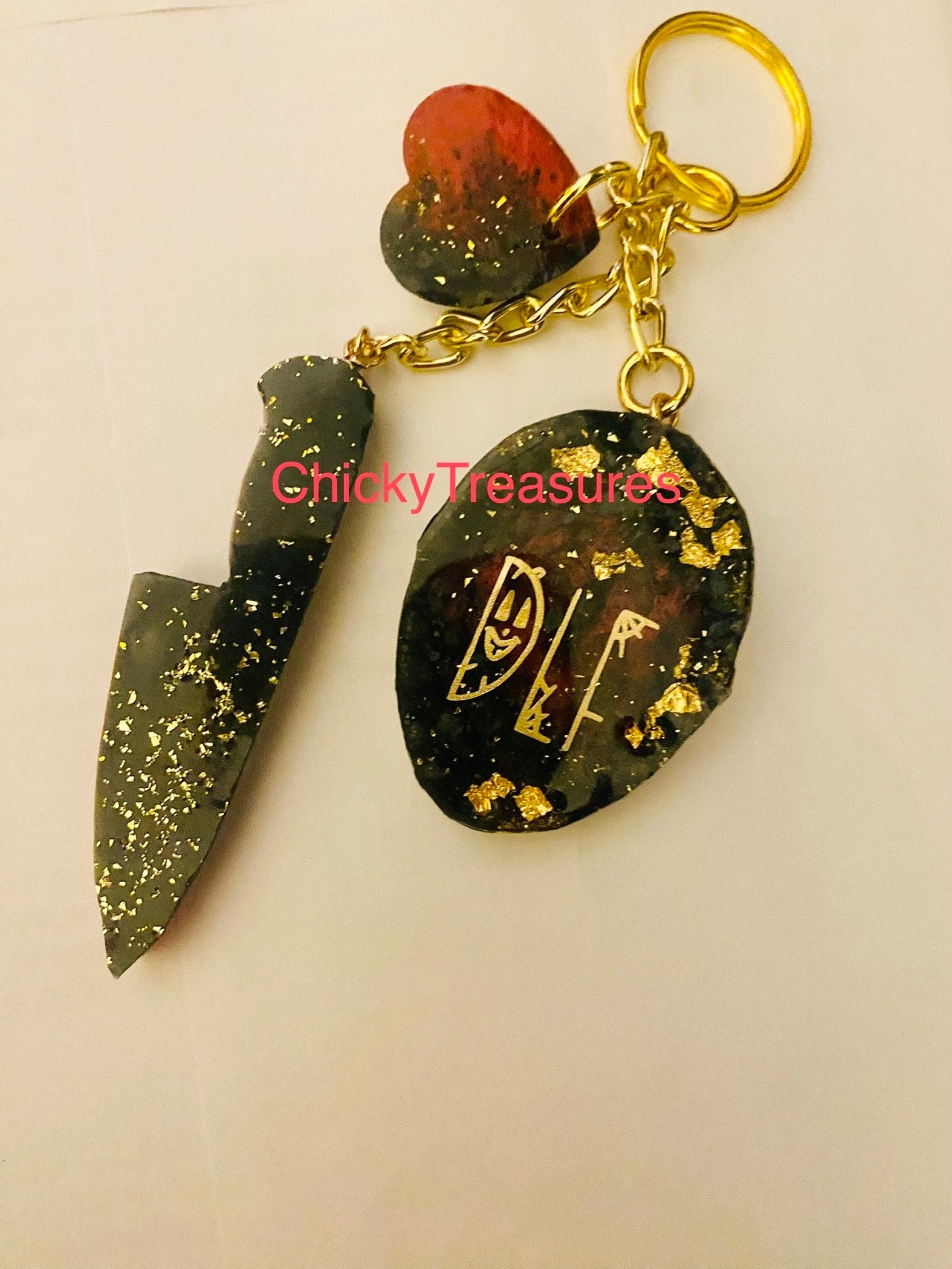 Jason Voorhees Horror Movie Keychain Handmade Halloween - Etsy