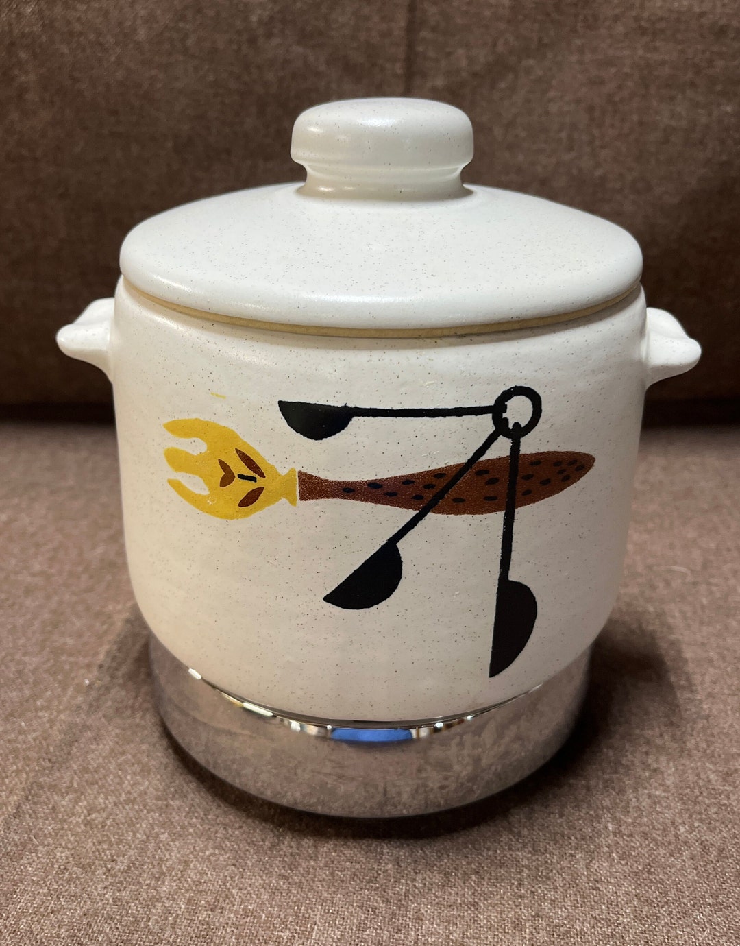 Mid Century West Bend Electric Bean Pot Etsy