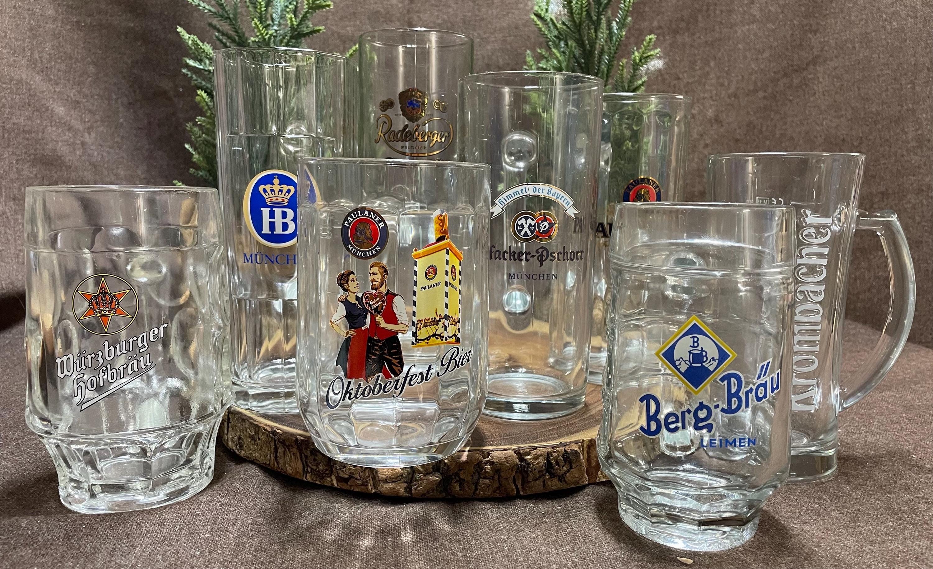 German Beer Glasses .5l - Etsy