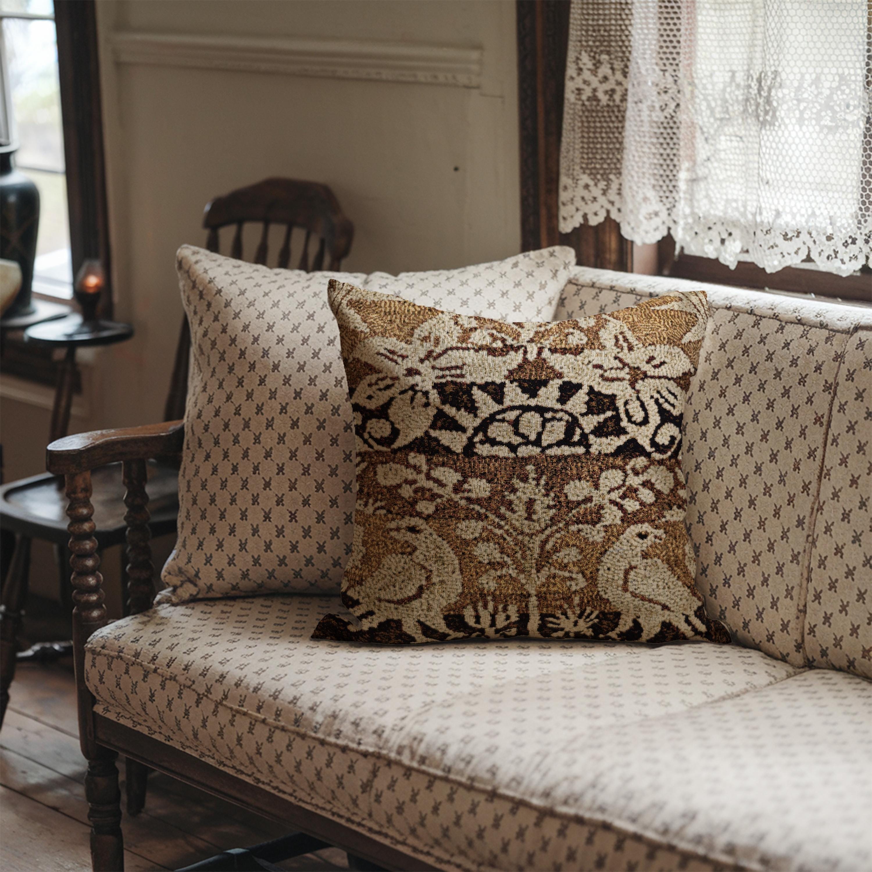 tobacco coloured cushions Tobacco Pillow