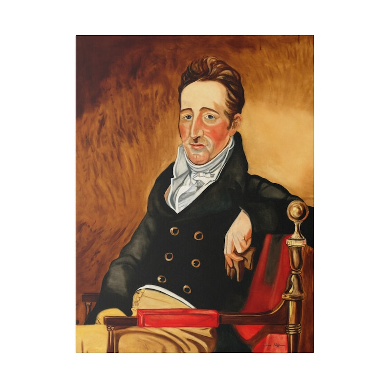 18th Century Portrait Painting - After The Hunt, Art Work, Wall Art, Folk Art, Primitive Print, Canvas Decor, Vintage Painting, Colonial image 10