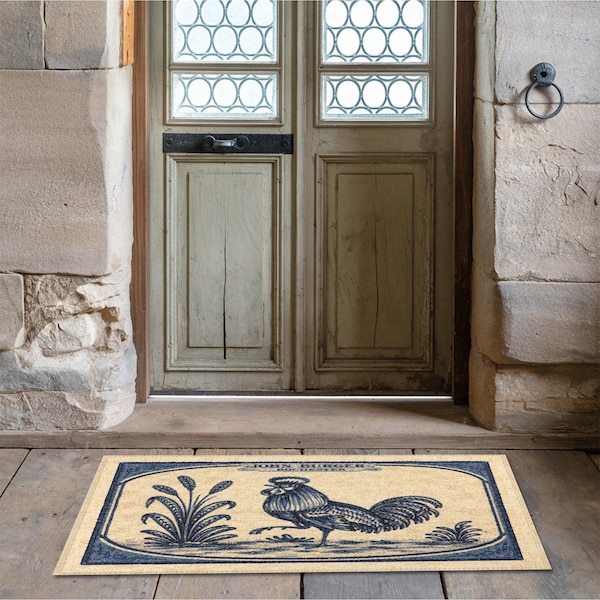 Rooster Rugs - Etsy