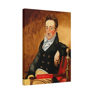 18th Century Portrait Painting - After The Hunt, Art Work, Wall Art, Folk Art, Primitive Print, Canvas Decor, Vintage Painting, Colonial image 5