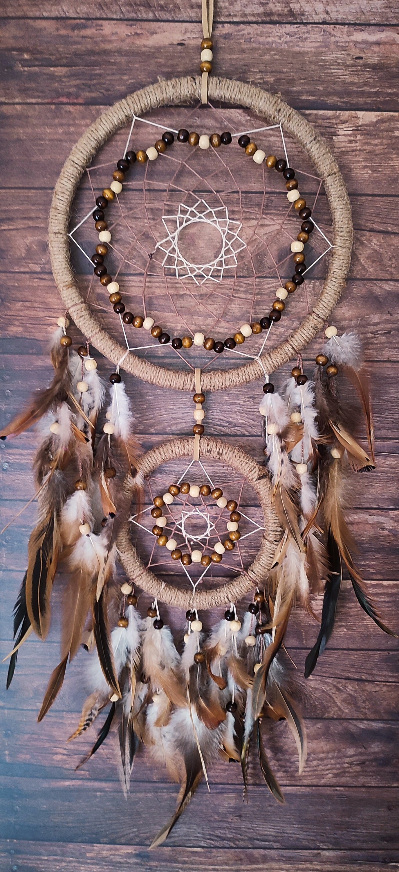 Grand Attrape Rêves Naturel