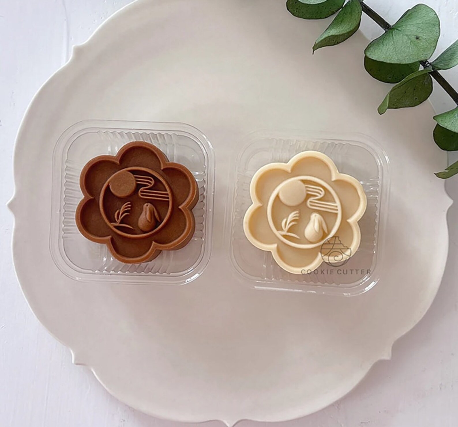 50-63g Rabbit Mooncake Mold Set - Etsy