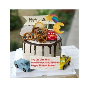 Cars Cake Topper Set