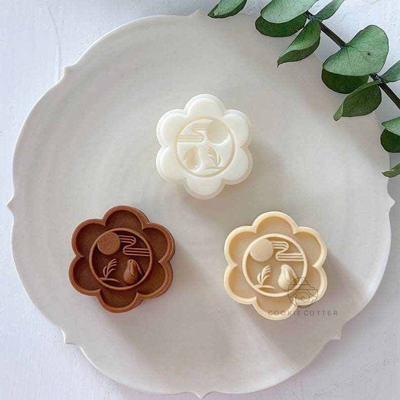 50-63g Rabbit Mooncake Mold Set - Etsy