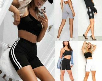 viscose biker shorts
