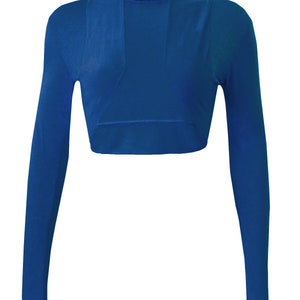 Womens Plain Shrug Long Sleeves Cropped Bolero Top Ladies - Etsy UK