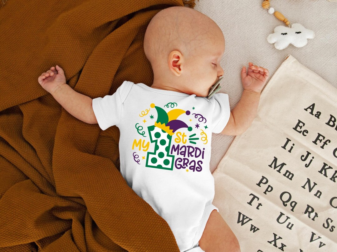 mardi gras baby apparel