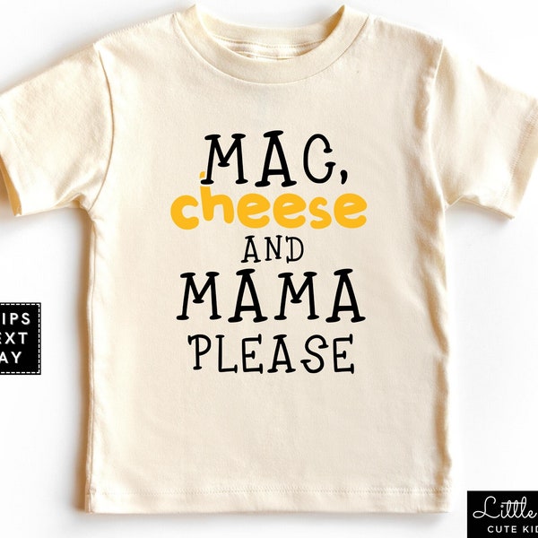 Toddler Girl Mac and Cheese Shirts Etsy