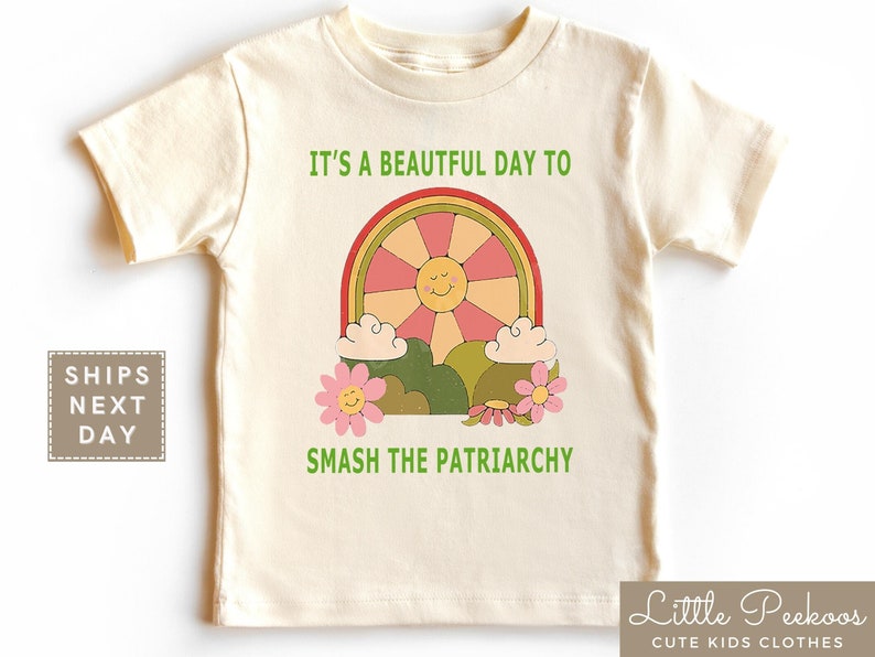 smash the patriarchy shirt feminist shirt for toddlers