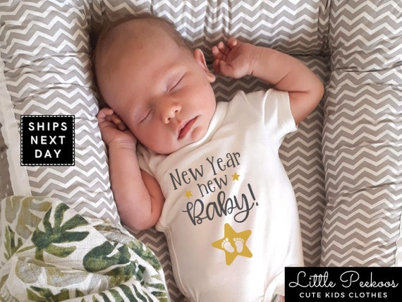Happy new year baby onesie cheap