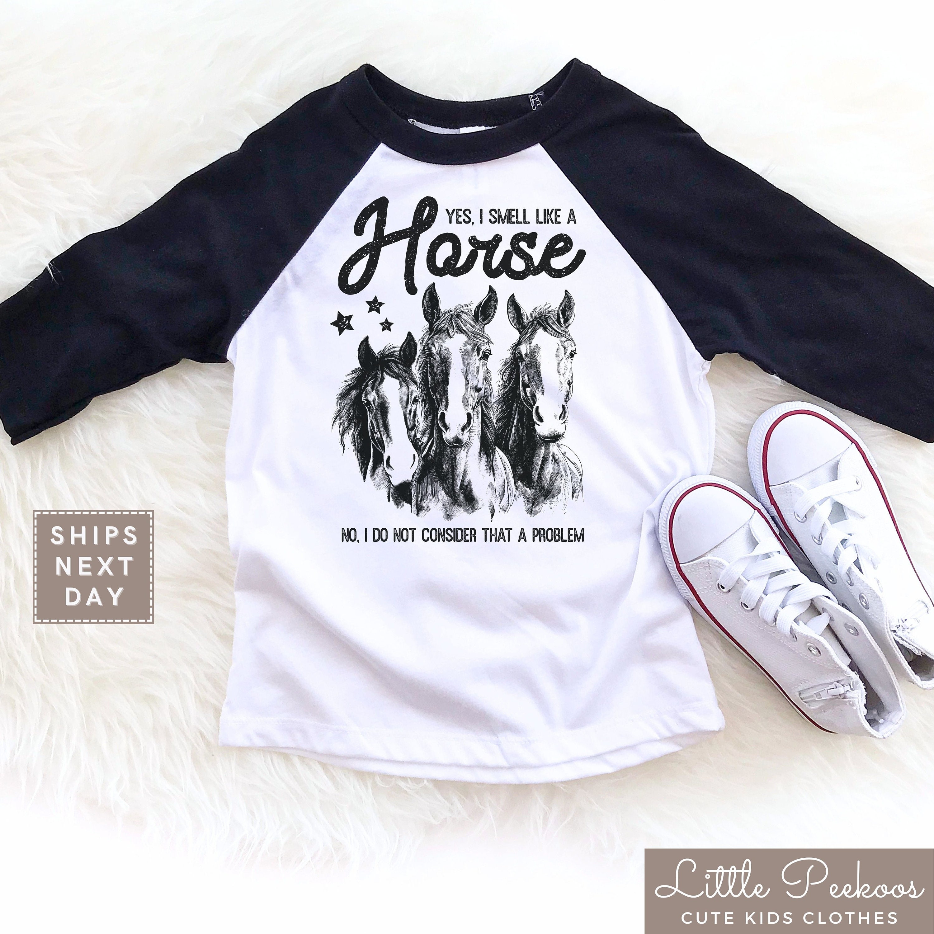 Two-sided Horse Lovers T-shirt, Horses in A Row Tee, Funny Horse Tee Two-sided Horse Lovers T-shirt, Horses in A Row Tee, Funny Horse Tee