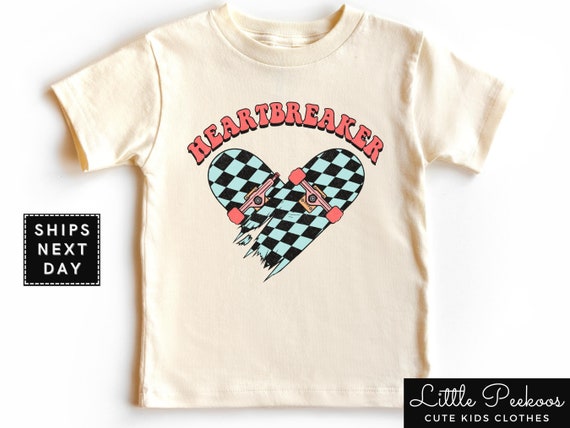 Kids Checkerboard Heart Tee Kids Checkerboard Heart Tee