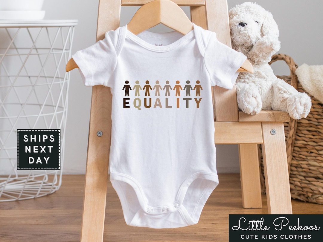Equality People Baby Onesie®, Equal Rights Natural Toddler Shirt, Kids ...