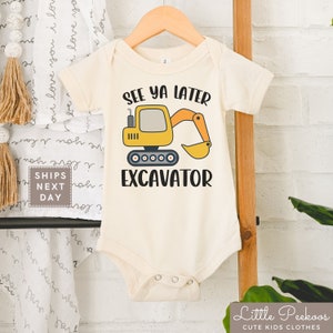 Funny Excavator Construction Shirt See Ya Later Excavator Funny Excavator Construction Shirt See Ya Later Excavator