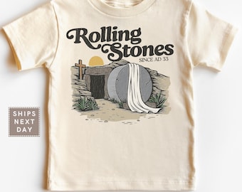 Christian Easter Kids Shirt - Since AD 33 Faith Based Kids Tshirt - Tomb is Empty Resurrection Sunday Outfit - Jesus Toddler & Youth Tees