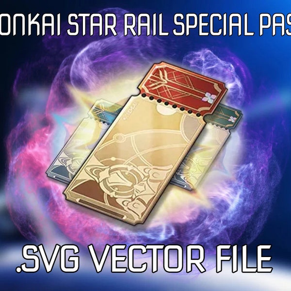 Honkai Star Rail Special Pass [image vector file]