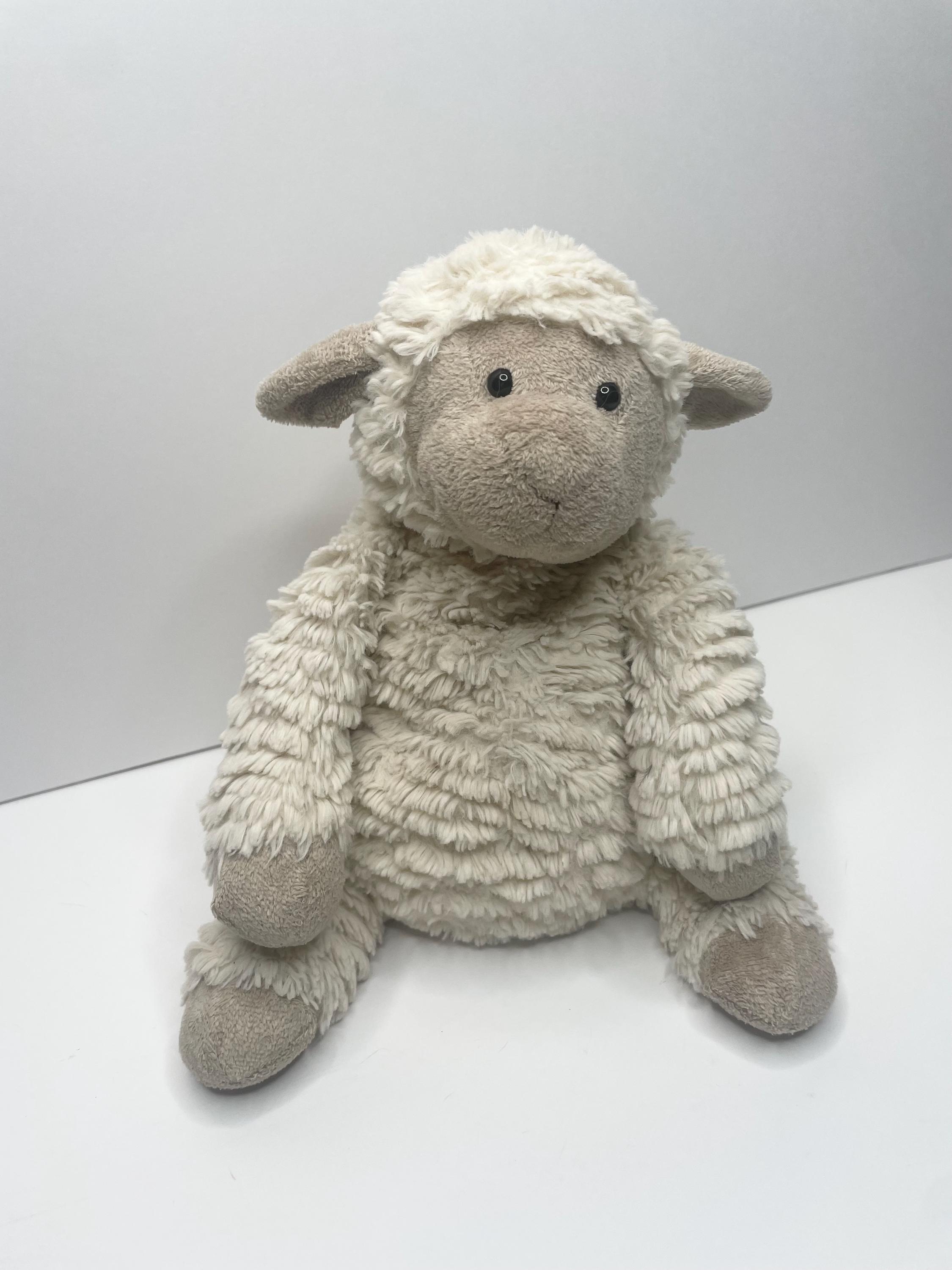 Vintage Retired Jellycat Beanie Plush Fuddlewuddle Lamb Sheep 9