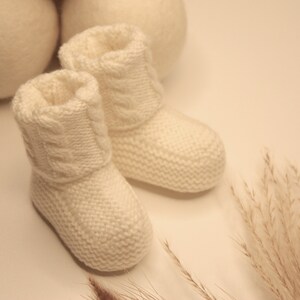 Australian Merino Wool baby boots