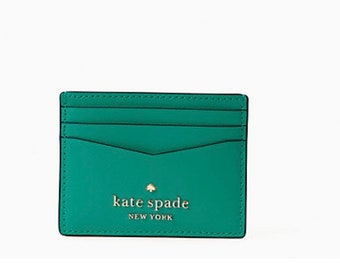 kate spade, Accessories, Kate Spade Staci Small Slim Card Holder Black