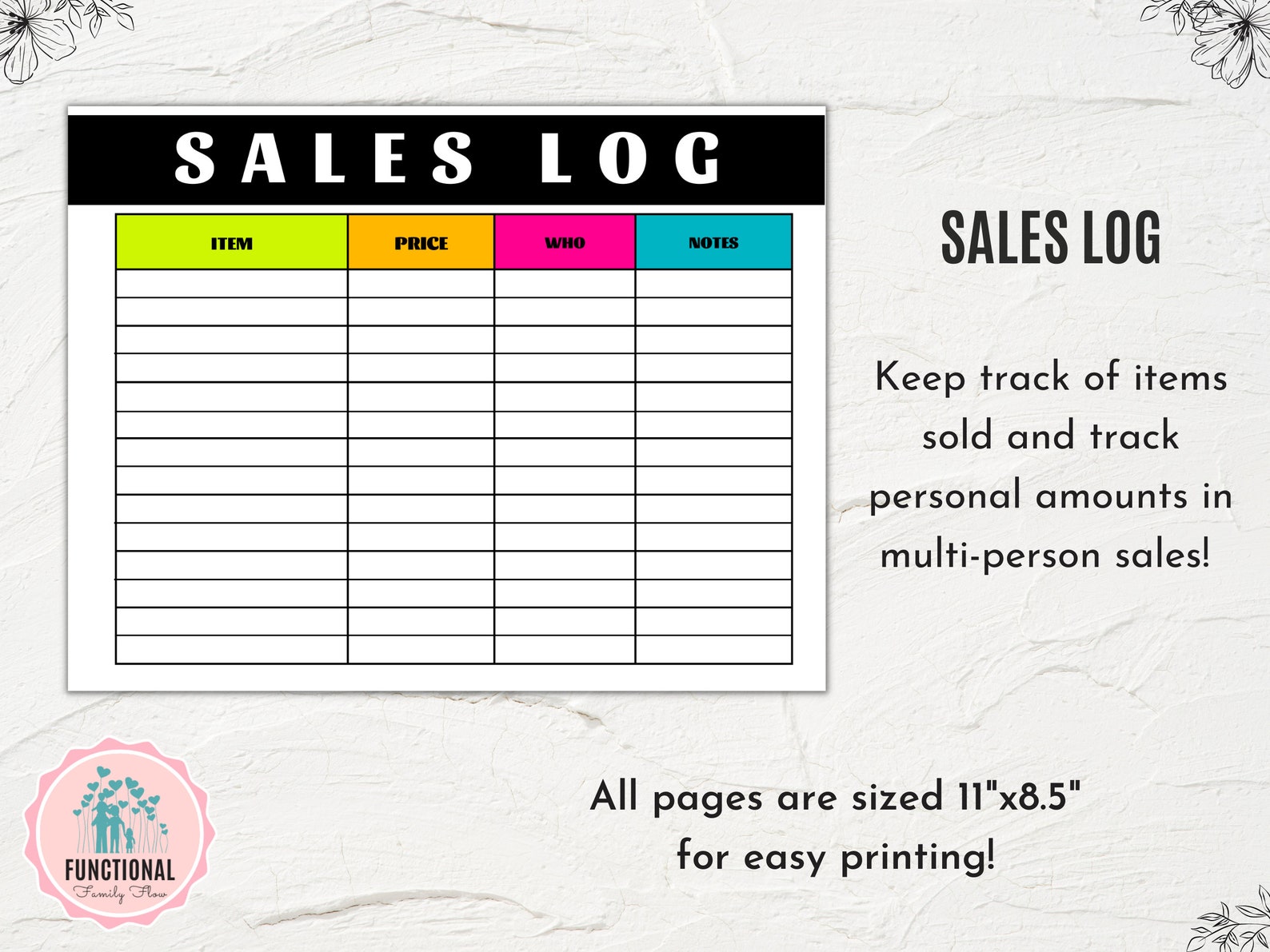 Garage Sale Kit | Printable Yard Sale Signs, Pricing Labels, Purchase ...