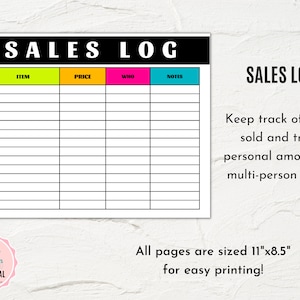 Garage Sale Kit | Printable Yard Sale Signs, Pricing Labels, Purchase ...