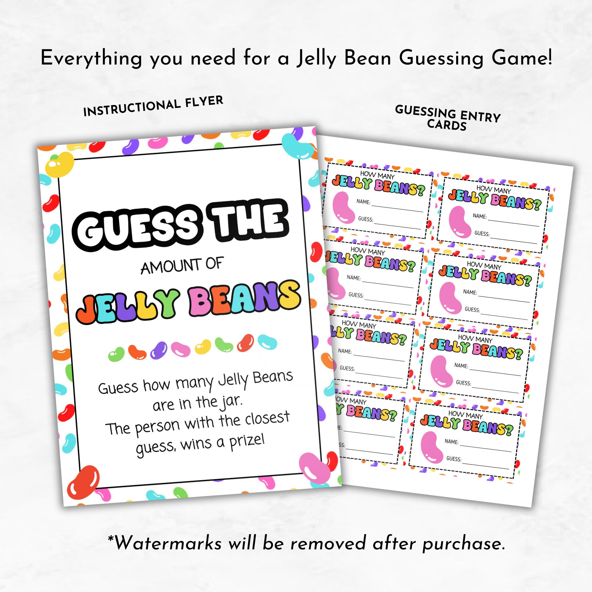 Guess How Many Jelly Beans Printable Jelly Beans Guessing Game Flyer and Guess Entry Cards Guess the Amount of Jellybeans in the Jar - Etsy guess-how-many-jelly-beans-printable-jelly-beans-guessing-game-flyer-and-guess-entry-cards-guess-the-amount-of-jellybeans-in-the-jar-etsy