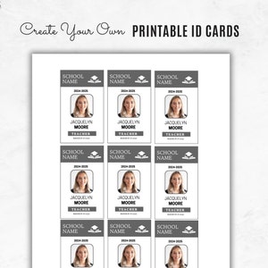 Over 250+ FREE ID Card Templates, Make your own