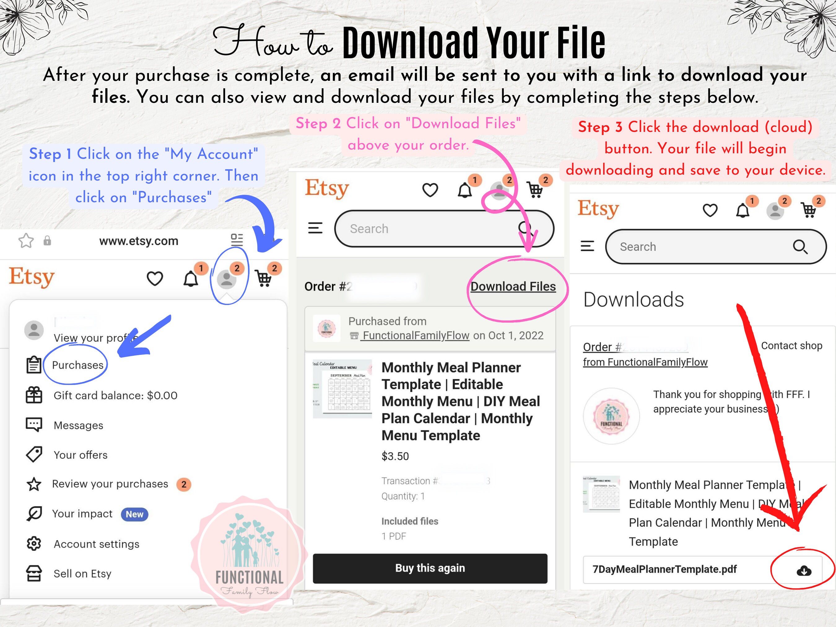 Printable Bookmarks | Editable Bookmark Template | Gift Idea for ...