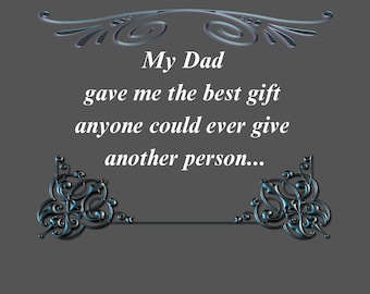 Father's Day Digital Card, Father's Day, Instant Download, Modern Father’s Day Card for Dad – Printable PDF Digital Download