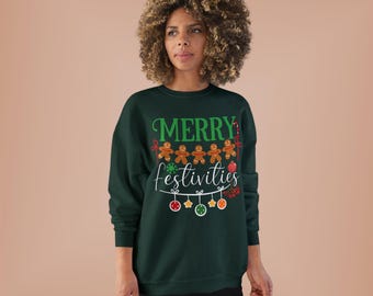 Bluza z motywem świąt Bożego Narodzenia, Bluza świąteczna, Koszulki świąteczne unisex, Bluza z kapturem świąteczna, Sweter świąteczny, Bluza z motywem świętego Mikołaja
