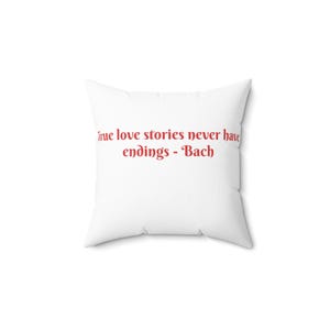 Almofada romântica de Dia dos Namorados | Presente de amor para ele ou ela | Decoração de casa sincera | Almofada de Dia dos Namorados personalizada